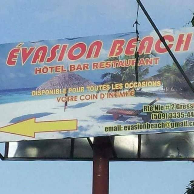 Evasion Beach Hotel Gressier Exterior foto